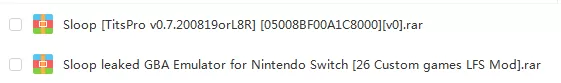switch《Sloop Game Boy Advance Emulator》GBA模拟器+236款经典游戏nsp下载_1