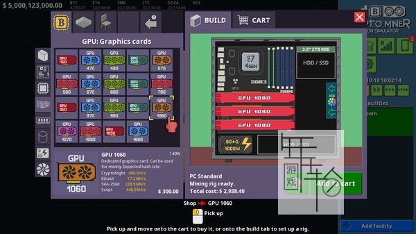 PC《加密货币矿工大亨模拟器 Crypto Miner Tycoon Simulator》英文版下载_2