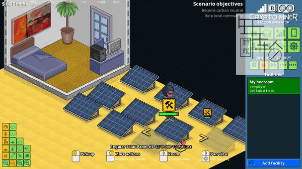 PC《加密货币矿工大亨模拟器 Crypto Miner Tycoon Simulator》英文版下载_3