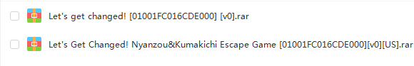 switch《Let's Get Changed!～Nyanzou&Kumakichi Escape Game～》英文版nsp/xci下载_5