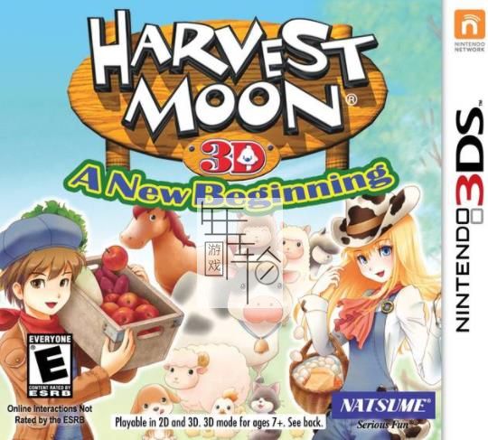 3DS《牧场物语 起源的大地 Harvest Moon: The Land of Origin》中文版cia下载_0