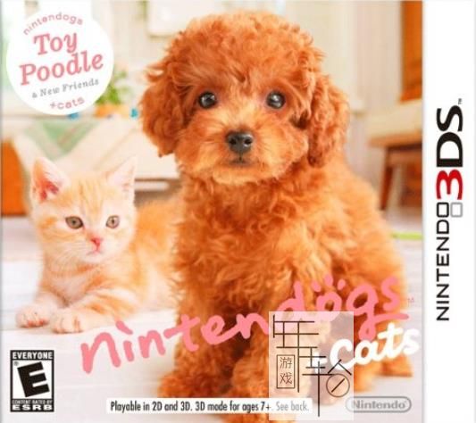 3DS《任天猫狗 玩具贵宾犬与新伙伴 Nintendogs + Cats》港版cia下载_0