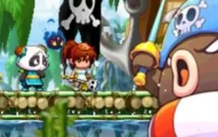 3DS《冒险岛 命运的少女 MapleStory - Unmei no Shoujo》英文版cia下载