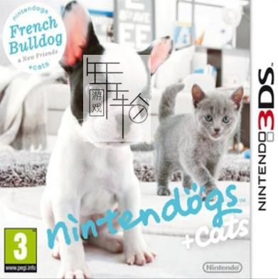 3DS《任天猫狗 法国斗牛犬与新伙伴 Nintendogs + Cats》港版cia下载_0