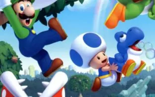 3DS《超级马里奥兄弟 Super Mario Bros. Deluxe》英文版cia下载