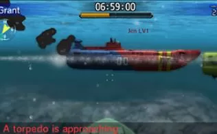 3DS《钢铁机师 水下大战 Steel Diver - Sub Wars》英文版cia下载