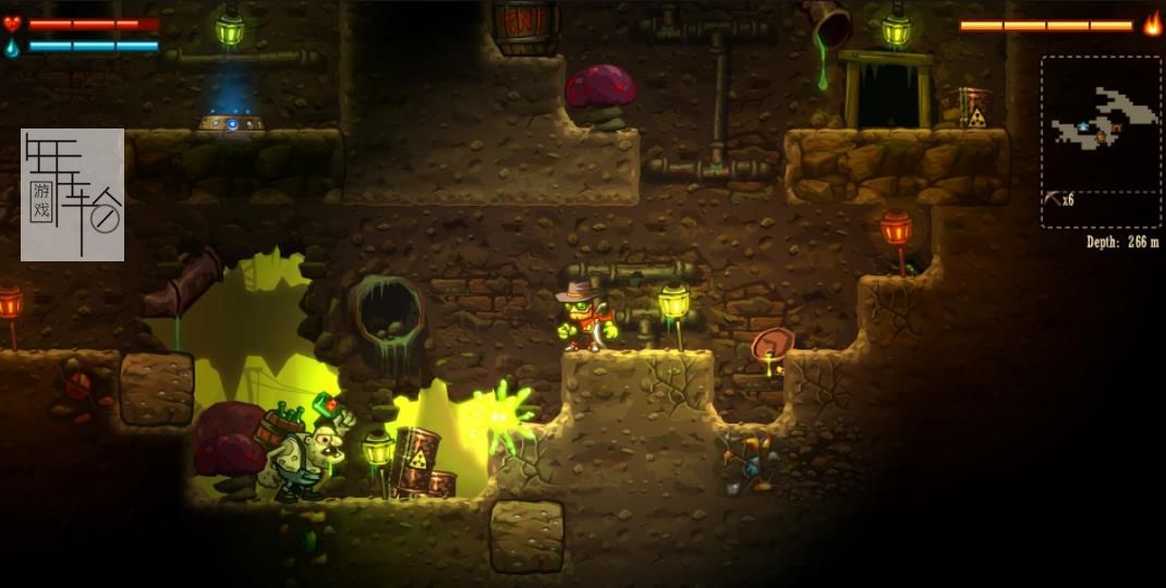 3DS《蒸汽世界 Steamworld Dig》英文版cia下载_0