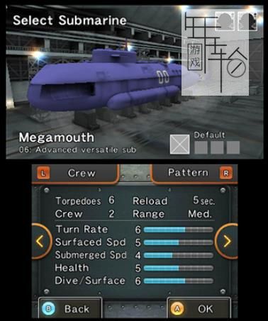 3DS《钢铁机师 水下大战 Steel Diver - Sub Wars》英文版cia下载_0