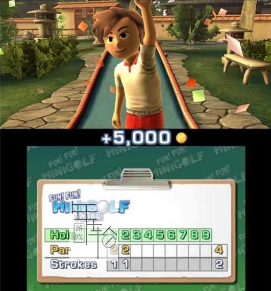 3DS《迷你高尔夫 Fun! Fun! Minigolf Touch! 》英文版cia下载_0