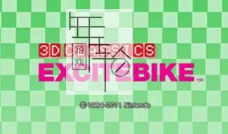 3DS《越野摩托3D 3D Classics - Excitebike》英文版cia下载_0