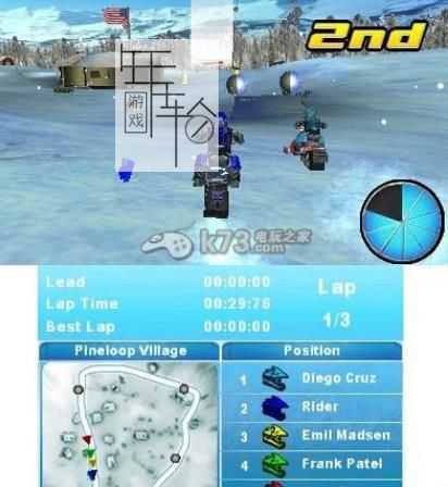 3DS《雪摩托赛车3D Snow Moto Racing 3D》欧版cia下载_0