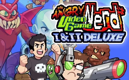 【免费】switch《喷神大冒险1+2豪华版 Angry Video Game Nerd 1 & 2 Deluxe》汉化中文版xci整合版下载【v1.3.1+汉化补丁】