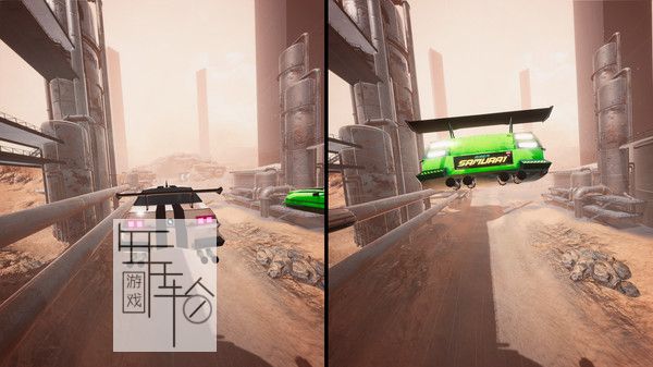 PC《悬浮车3077：地下赛车 Hovercars 3077 Underground racing》中文版下载_2