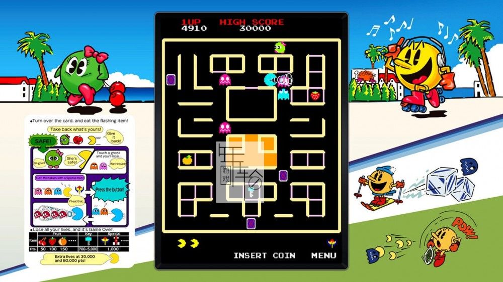switch《吃豆人博物馆+ PAC-MAN MUSEUM+》中文版nsp/xci下载【含1.0.5补丁+5DLC】_1