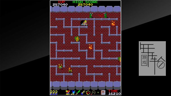 switch《Arcade Archives THE TOWER OF DRUAGA 德鲁亚加之塔》英文版nsp下载【含1.0.1补丁】_1