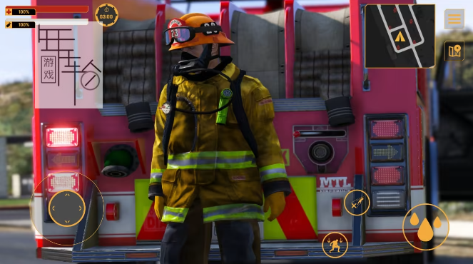 switch《消防员：汽车消防车模拟驾驶2022模拟器 Firefighter Car Fire Truck Sim Driving 2022 Simulator》英文版nsp下载_1
