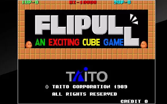 switch《Arcade Archives FLIPULL 趣味方块》英文版nsp下载