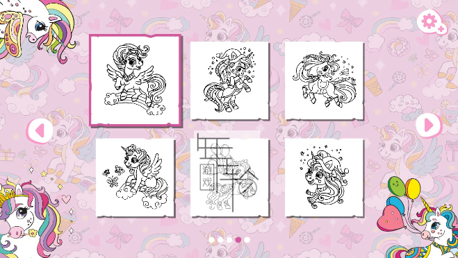switch《My Cute Unicorns – Coloring Book》中文版nsp下载_1
