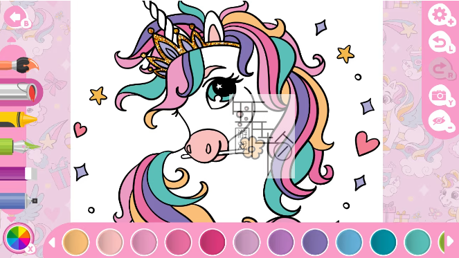 switch《My Cute Unicorns – Coloring Book》中文版nsp下载_0