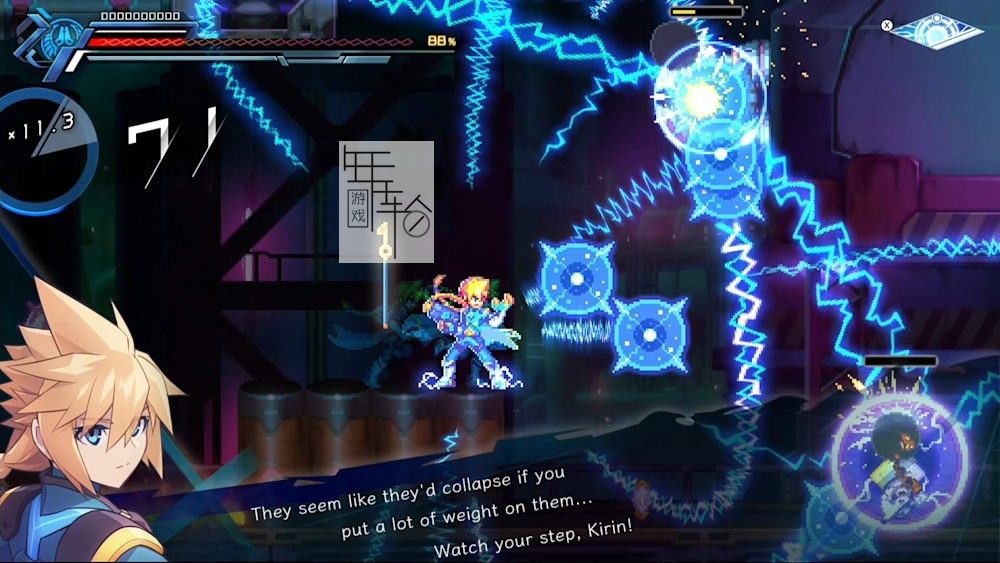 switch《苍蓝雷霆3 Gunvolt 3 锁环 Azure Striker GUNVOLT 3》中文版nsz下载【含2.0.1补丁+5DLC+金手指】_3