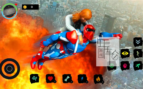 switch《City Super Hero 3D – Flying Legend Warriors Deluxe Simulator》英文版nsp下载_0