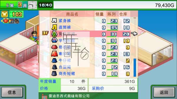 PC《时尚洋品店物语 Pocket Clothier》中文版下载_3
