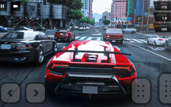 switch《Car Racing Highway Driving Simulator, real parking driver sim speed traffic deluxe 2022》英文版ns