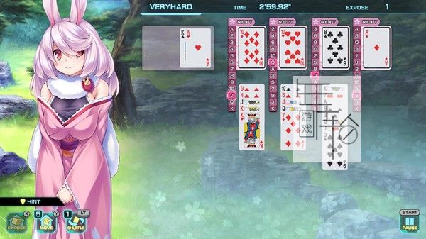 switch《漂亮女孩：四王扑克 Pretty Girls Four Kings Solitaire》中文版nsz下载_2
