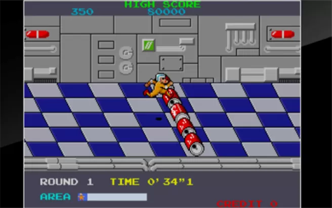 switch《Arcade Archives METROCROSS 追赶跑跳蹦》英文版nsp下载