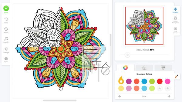 switch《成人着色书 Coloring Book for Adults》中文版nsp下载_0