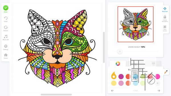 switch《成人着色书 Coloring Book for Adults》中文版nsp下载_4