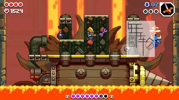 switch《铲子骑士：挖掘 Shovel Knight Dig》中文版nsp下载【含1.1.5补丁】_4