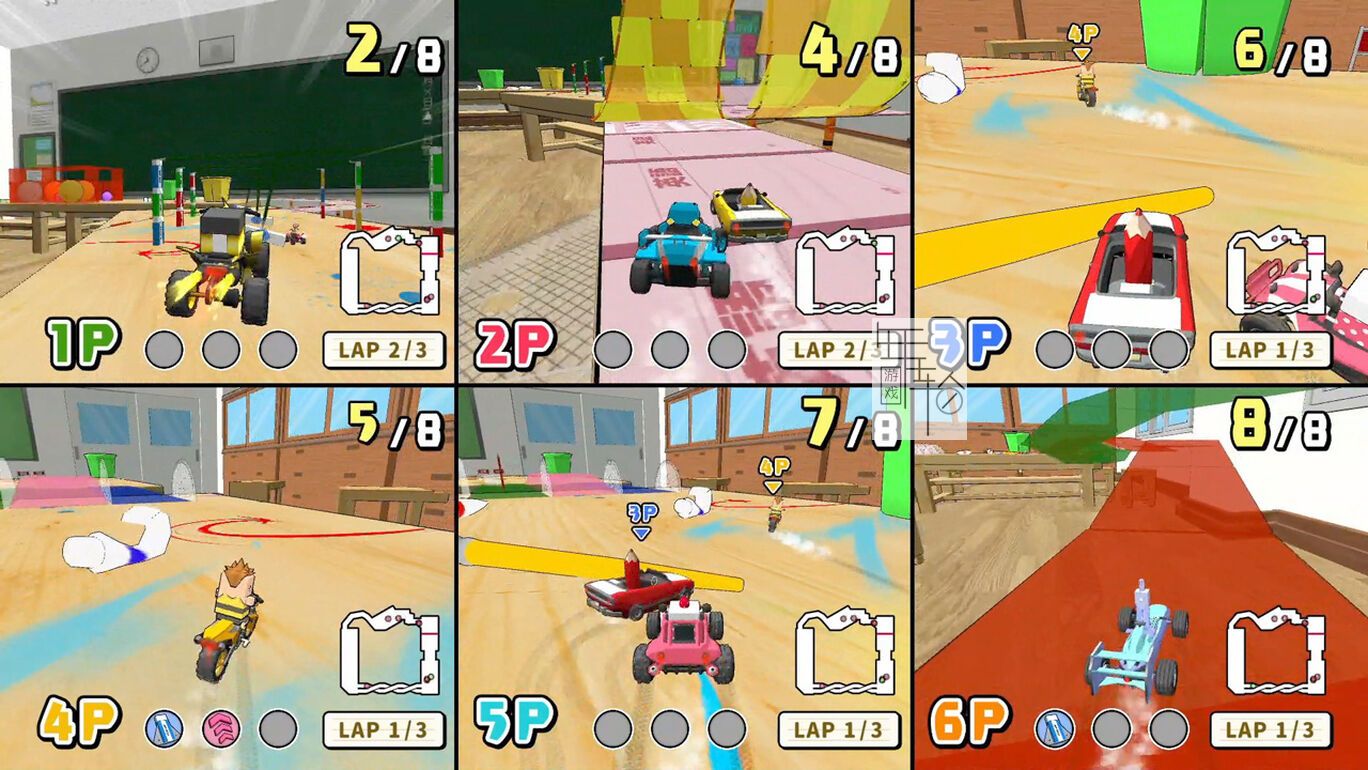 switch《橡皮君赛车GP 消しゴムくんレースGP》日文版nsz下载_2