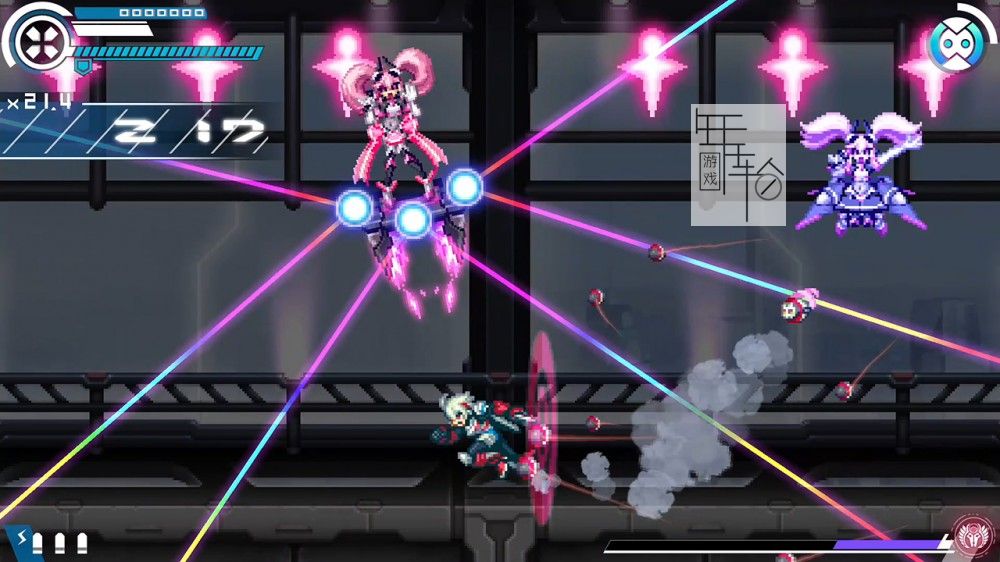 switch《银白钢铁X Gunvolt Chronicles: Luminous Avenger iX》中文版nsz下载【含1.4.0补丁+5DLC】_2