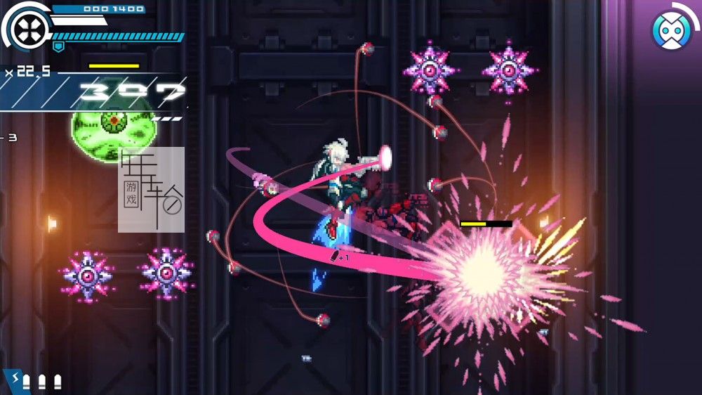 switch《银白钢铁X Gunvolt Chronicles: Luminous Avenger iX》中文版nsz下载【含1.4.0补丁+5DLC】_1