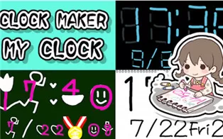 switch《Clock Maker My Clock – ver. digital (with timer) 》日文版nsp下载【含1.1补丁】