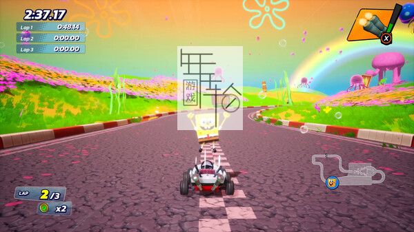 switch《尼克国际儿童频道卡丁车3：史莱姆赛道》英文版nsp下载【含0.3.2.15569补丁+Turbo Pack DLC】_0