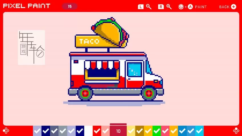 switch《像素画2 Pixel Paint 2》中文版nsz下载+5DLC_1
