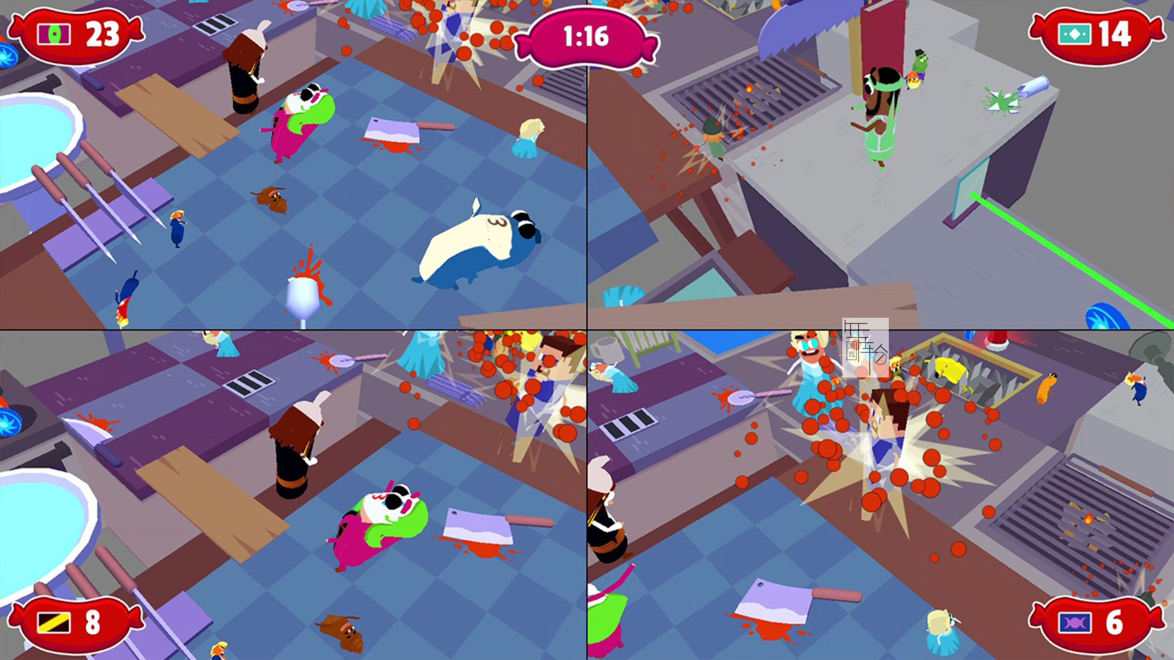 switch《香肠大战 Sausage Wars》英文版nsp下载_1