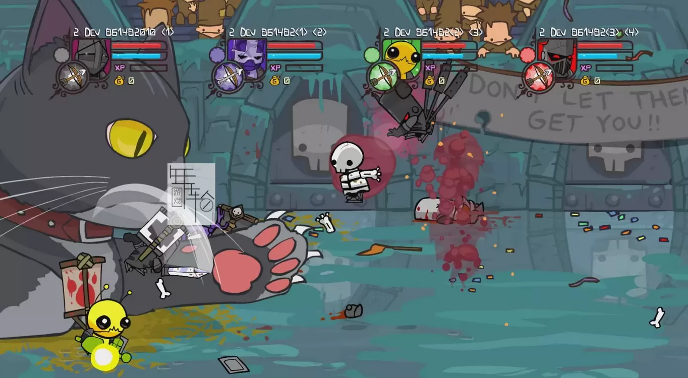 【5.05】PS4《城堡毁灭者：重制版 Castle Crashers Remastered》中文版pkg下载+1.04补丁_0