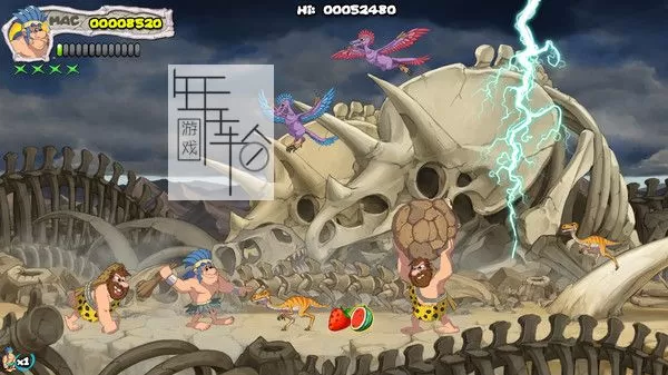 switch《战斗原始人重制版 NEW Joe & Mac – Caveman Ninja》中文版NSP下载+1.0.3补丁_1