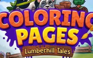 switch《着色页：木材山故事 Coloring Pages: Lumberhill Tales》中文版nsp下载+2DLC