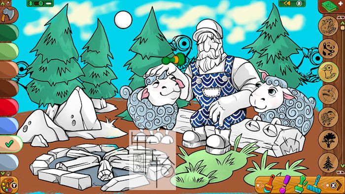 switch《着色页：木材山故事 Coloring Pages: Lumberhill Tales》中文版nsp下载+2DLC_3
