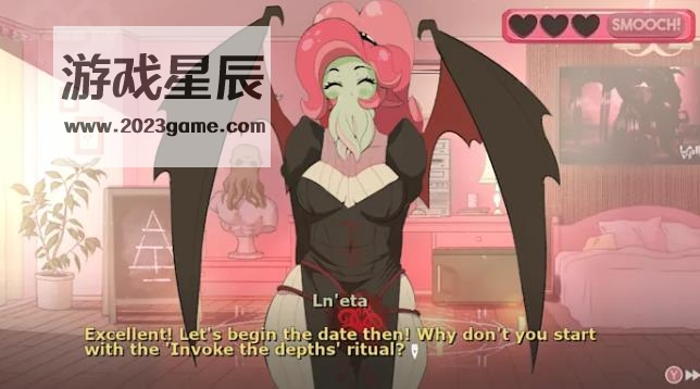 【娘化克苏鲁】switch《爱的吸盘:第一次约会 Sucker for Love: First Date》中文版nsp下载+隐藏结局攻略_1