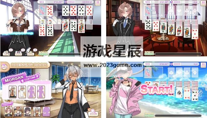 switch《伪娘纸牌接龙 Otoko Cross: Pretty Boys Klondike Solitaire》英文版nsz下载_1