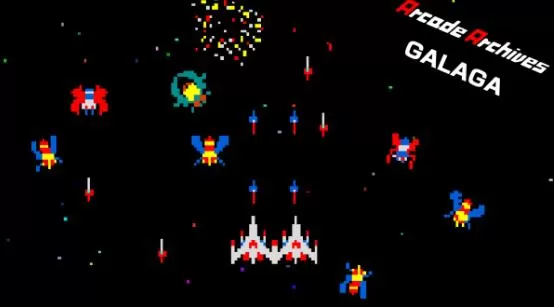 switch《街机博物馆GALAGA  Arcade Archives GALAGA》英文版nsp下载+1.0.1补丁_0