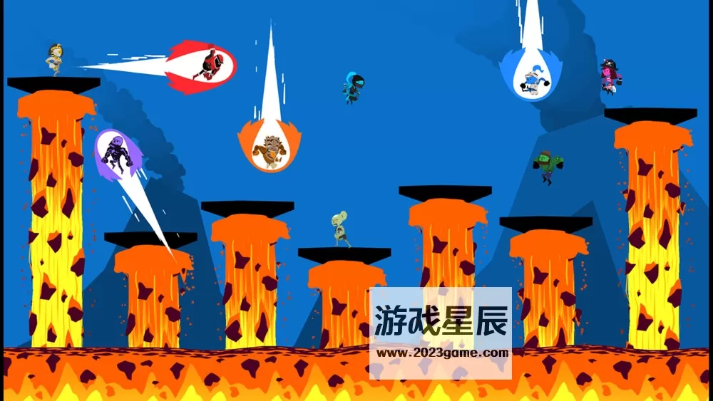 【多人同屏】switch《虹色战士 豪华版 Runbow Deluxe Edition》英文版xci下载【含1.0.2补丁+5个DLC】_5