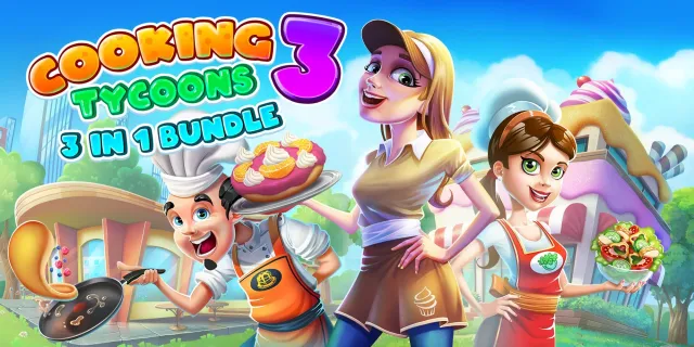 switch《烹饪大亨3：三合一套装 Cooking Tycoons 3: 3 in 1 Bundle》中文版nsp下载_0