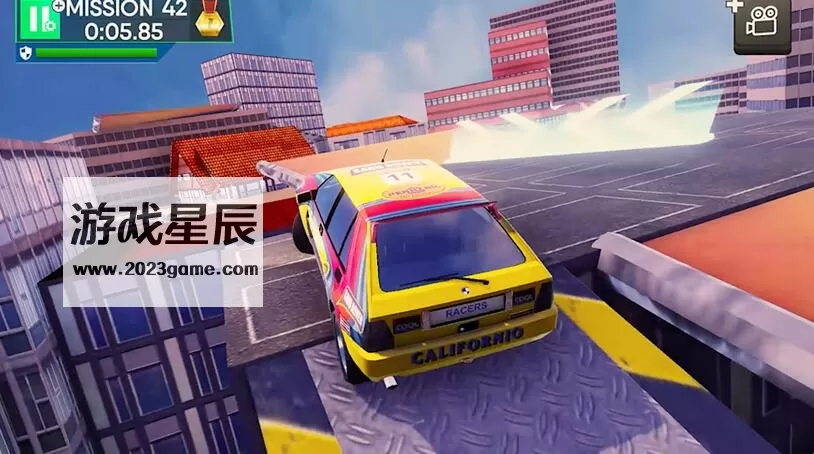 switch《屋顶停车场 Roof Jump Stunt Driver》英文版nsp下载_4