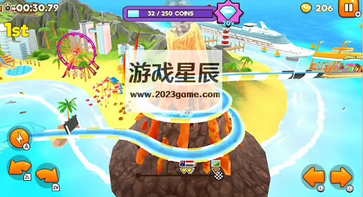 switch《水上乐园竞速 Uphill Rush Water Park Racin》中文版nsz下载_5